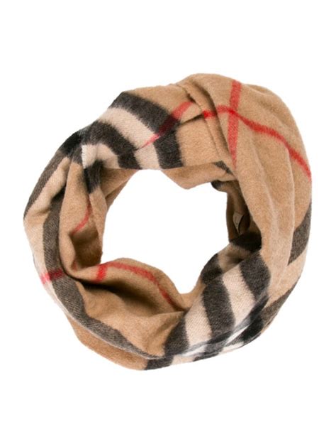 burberry patterned infinity cashmere scarf|burberry check cashmere scarf sale.